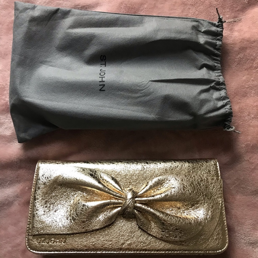 St.John clutch/purse with chain